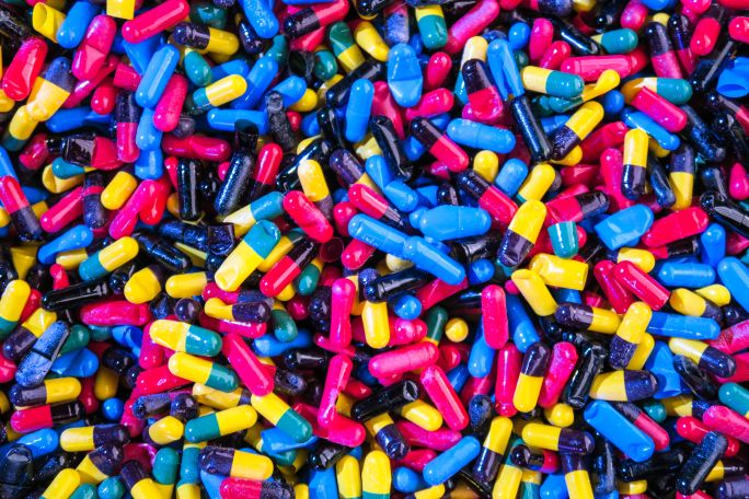 A variety of pills